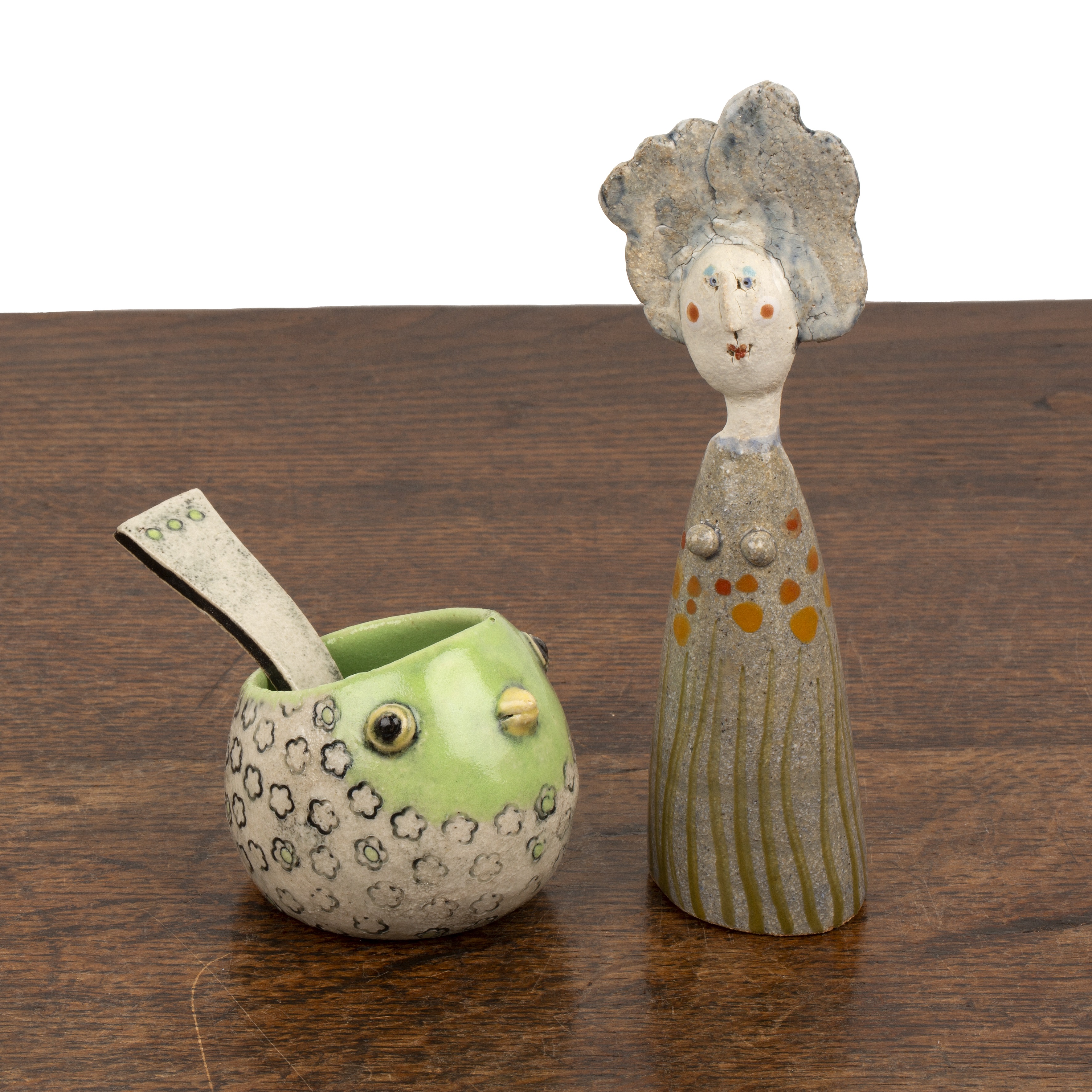 Lot 347 - Jane Muir (b.1966) 'Little lady' figure,