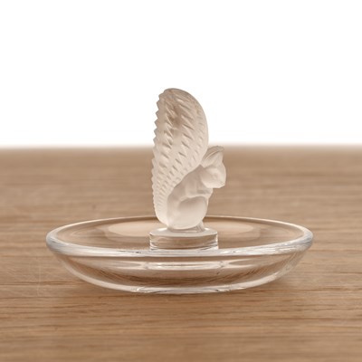 Lot 324 - René Lalique (1860-1945) 'Squirrel' glass