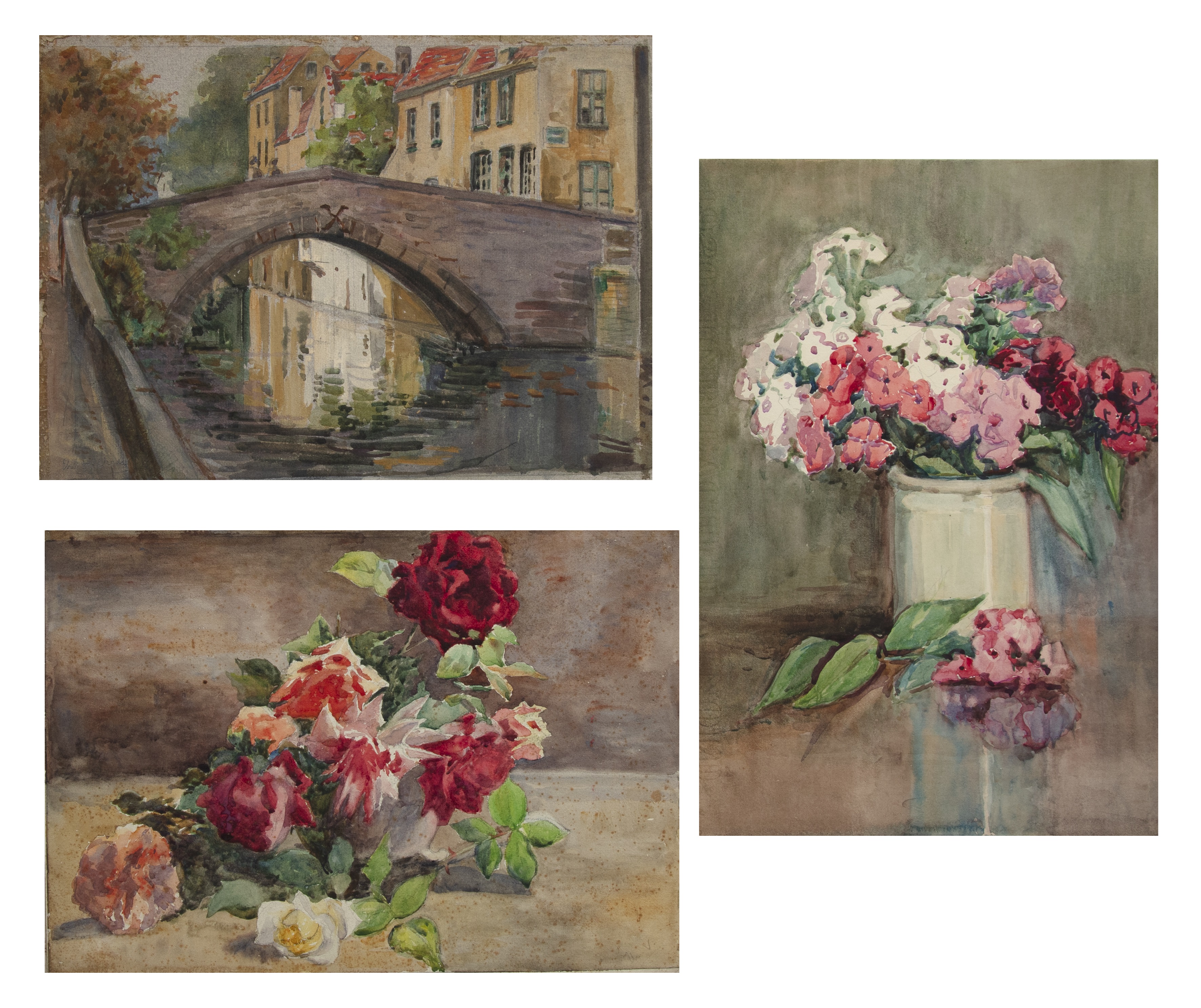 Lot 447 - Mary E Verey (20th century) A collection of