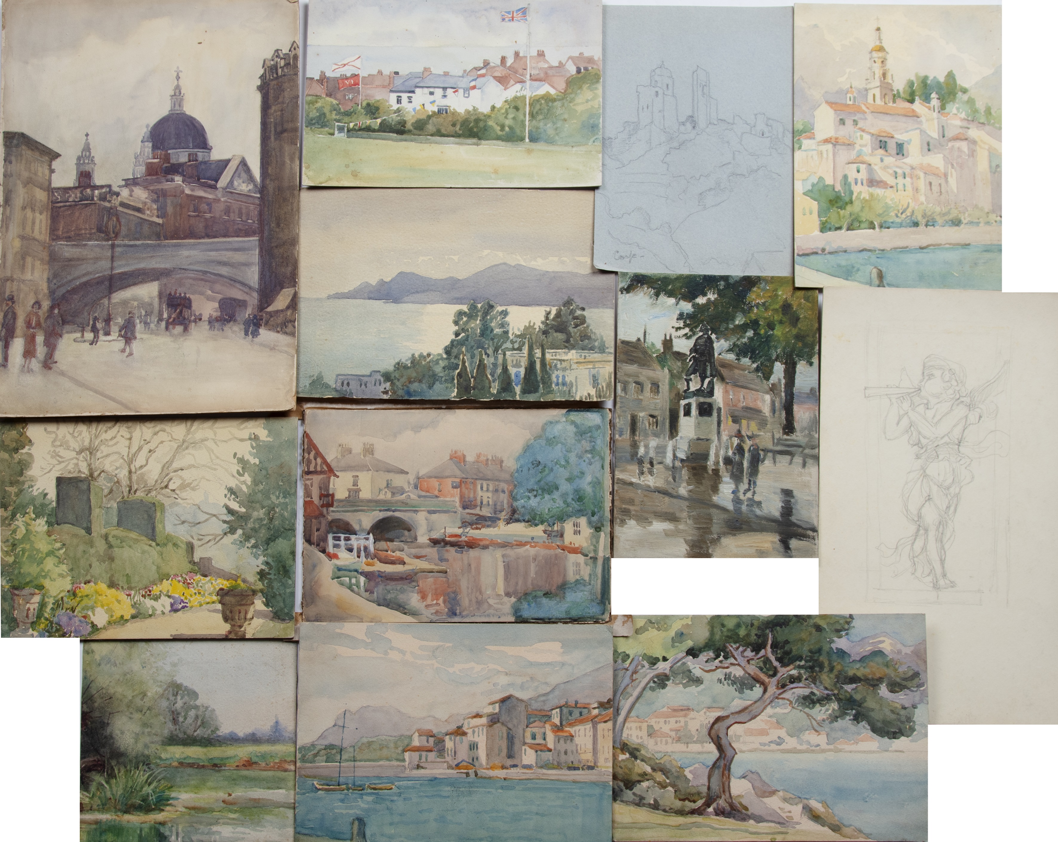 Lot 447 - Mary E Verey (20th century) A collection of