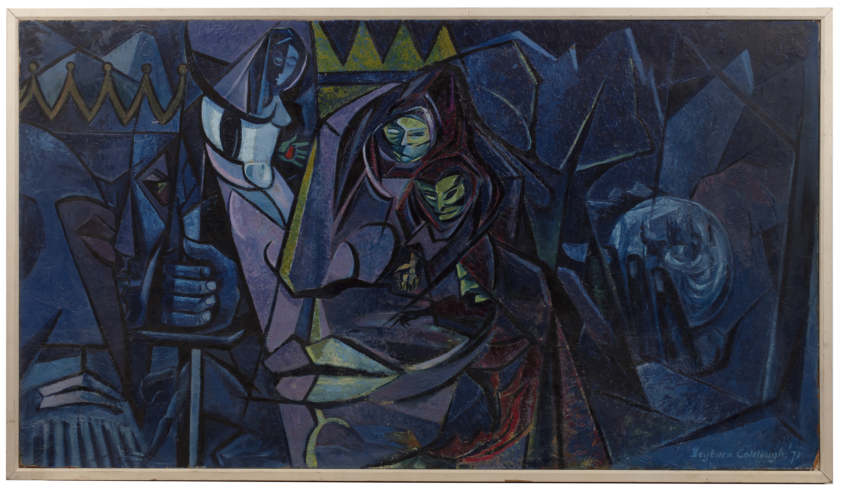 Lot 393 - Seyburn Colclough (20th century) 'Macbeth',