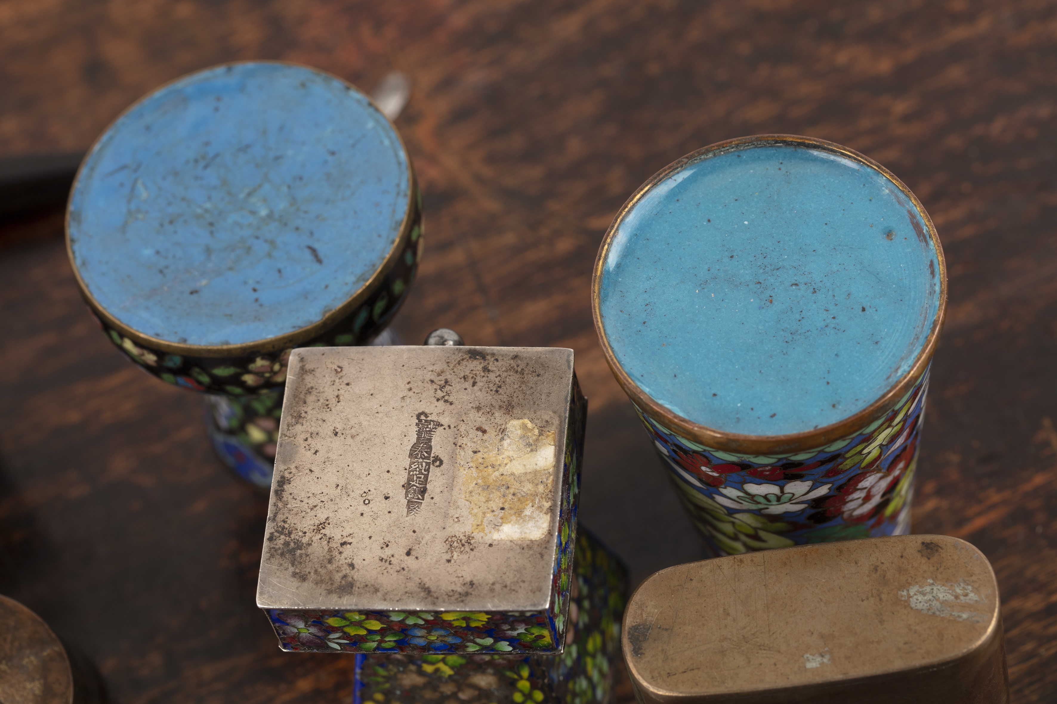 Group of opium related pieces Chinese including a