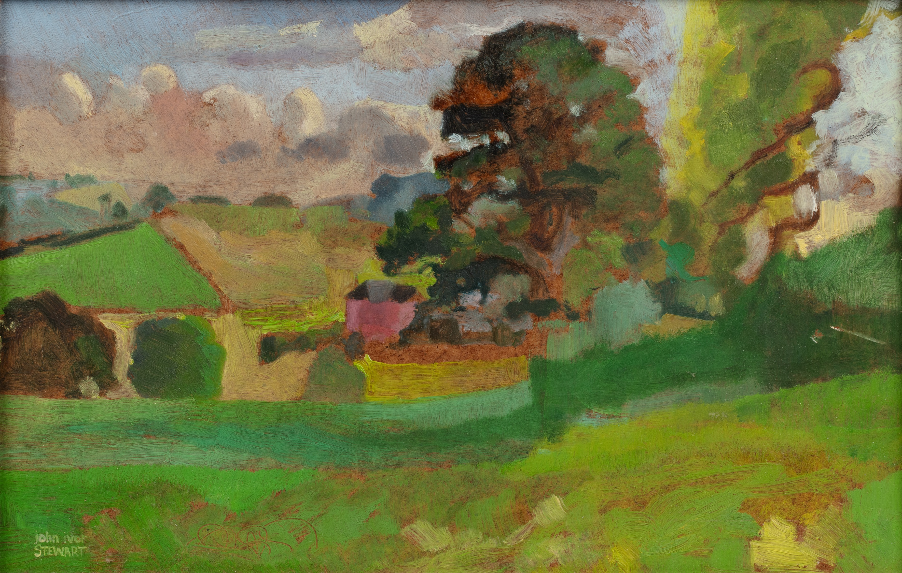 Lot 139 - John Ivor Stewart (1936-2017) 'Summer Storm,